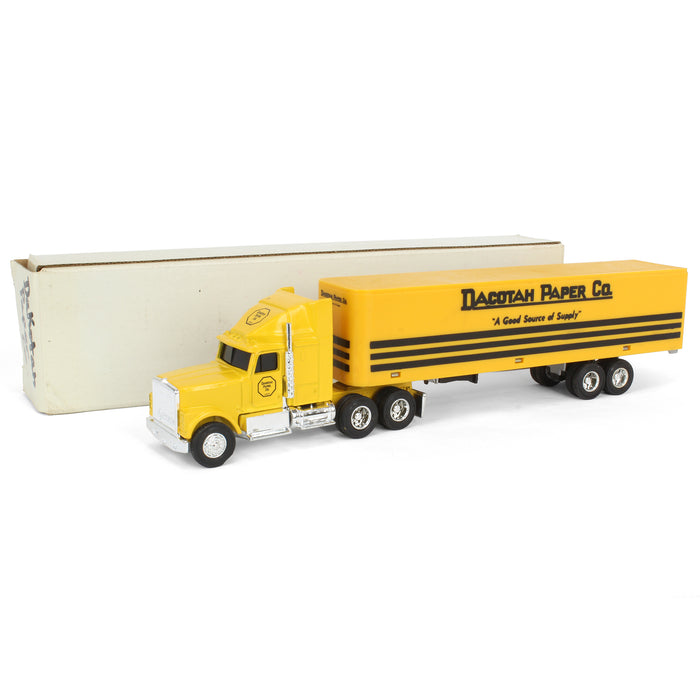 1/64 International Navistar Semi with Dakotah Paper Company Box Trailer