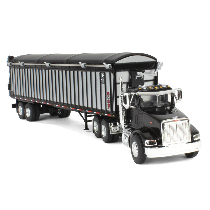 1/64 Peterbilt 385 Semi Truck with Meyer 9140RT Boss Silage Trailer by SpecCast