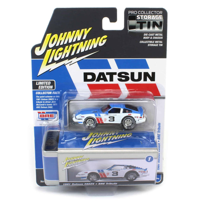 1/64 Johnny Lightning 1981 Datsun 280ZX, BRE Tribute #3