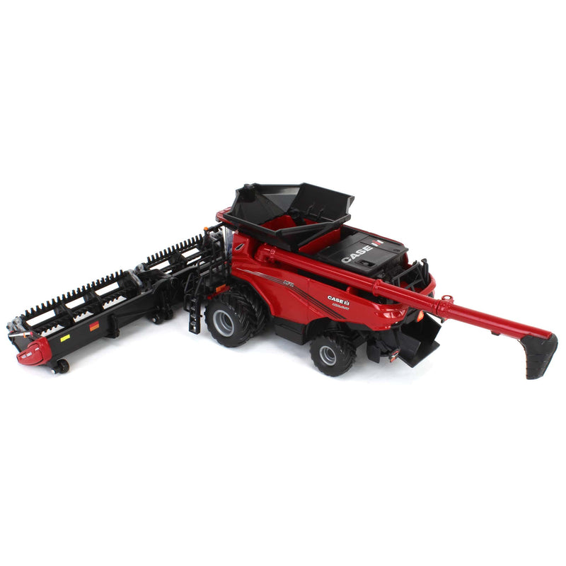 1/64 Case IH Axial-Flow AF11 Combine with Duals, Draper Head & Corn Head, ERTL Prestige Collection
