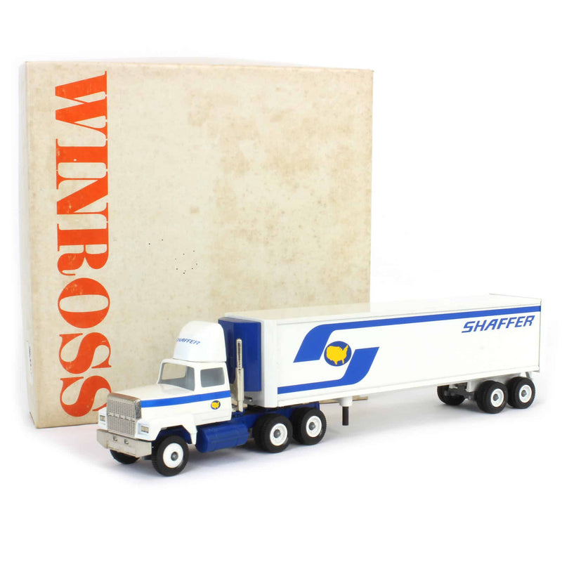 1/64 Shaffer Semi Truck and Box Trailer by Winross