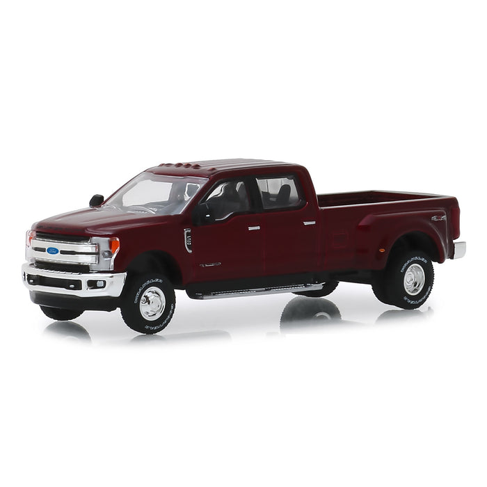 1/64 2019 Ford F-350 Lariat, Race Red, Dually Drivers Series 1