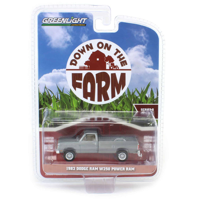 Raw Chase Unit ~ 1/64 1982 Dodge Ram W250 Power Ram, Down on the Farm Series 9