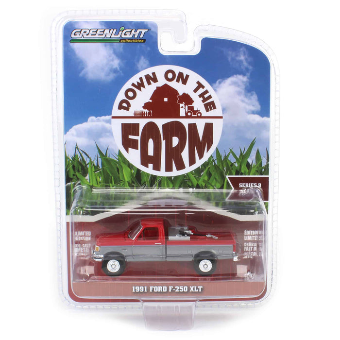 Raw Chase Unit ~ 1/64 1991 Ford F-250 XLT with Fuel Transfer Tank, Down on the Farm Series 9