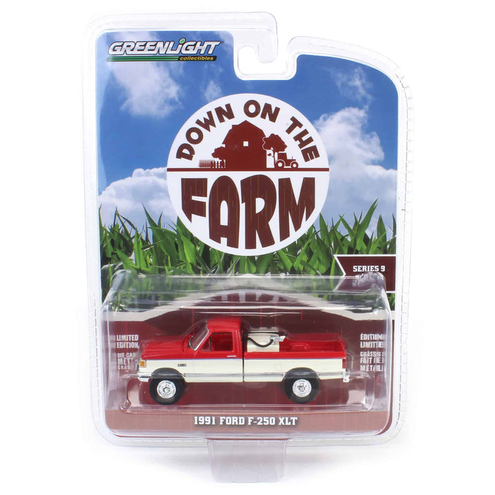 1/64 1991 Ford F-250 XLT with Fuel Transfer Tank, Down on the Farm Series 9