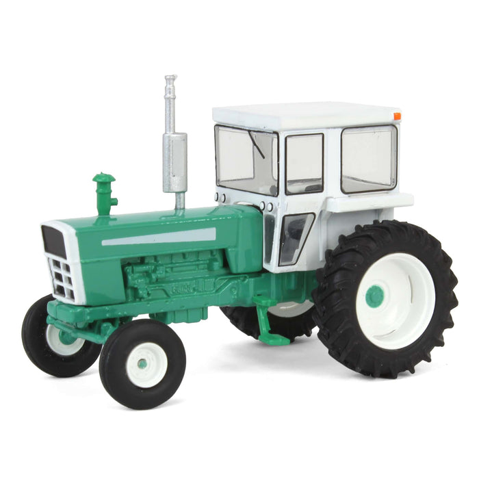 1/64 1973 Tractor with Cab, Green & White, Down on the Farm Series 9