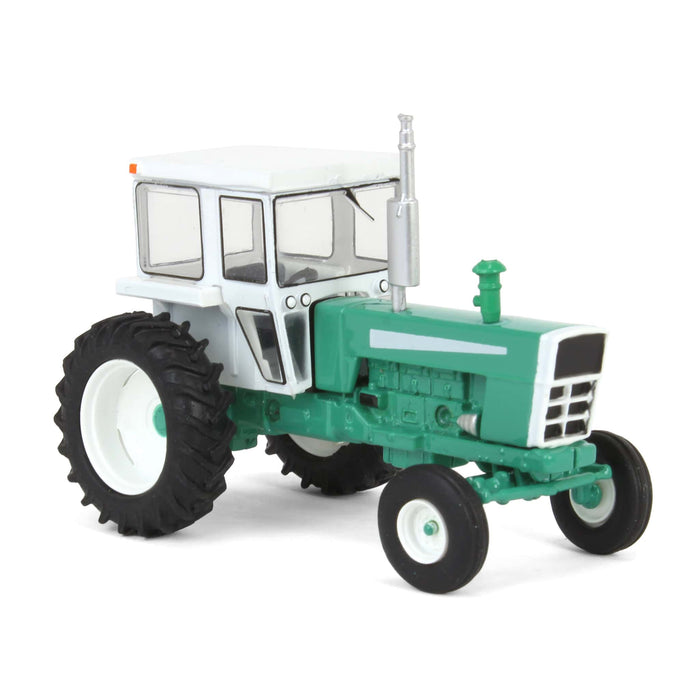 1/64 1973 Tractor with Cab, Green & White, Down on the Farm Series 9