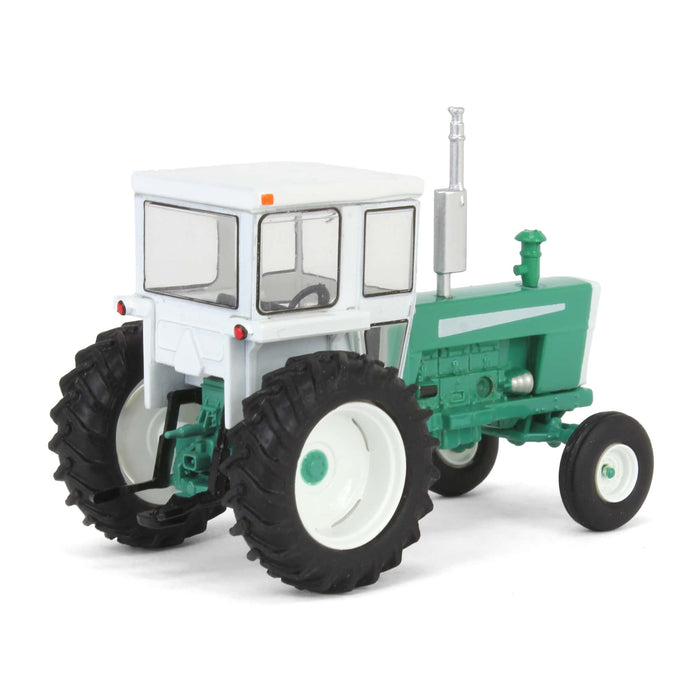 1/64 1973 Tractor with Cab, Green & White, Down on the Farm Series 9