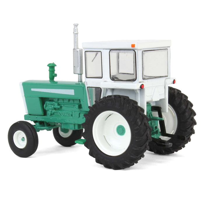 1/64 1973 Tractor with Cab, Green & White, Down on the Farm Series 9