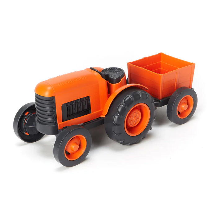 Green Toys Tractor & Wagon Set