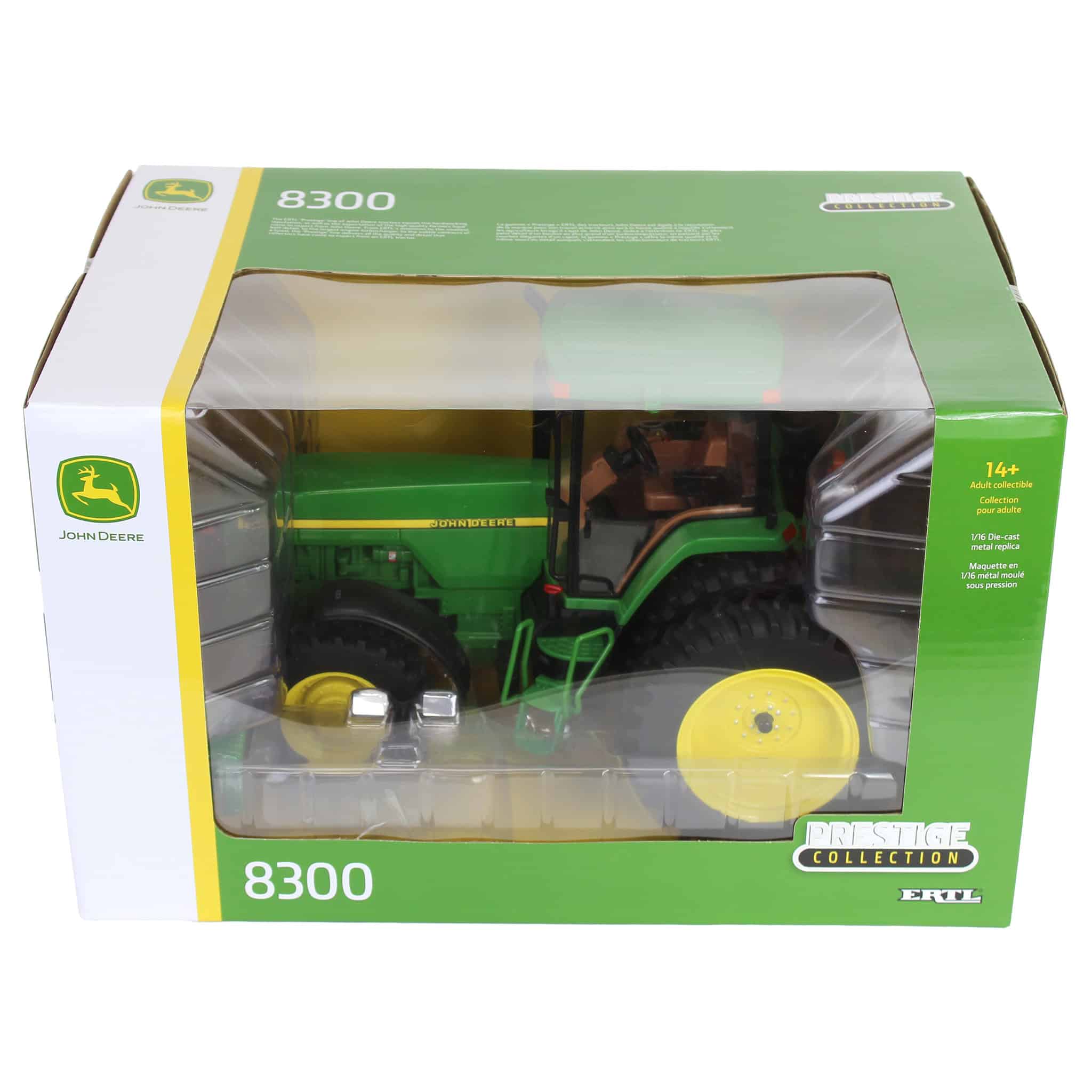 1/16 John Deere 8300 Tractor with Rear Duals, ERTL Prestige