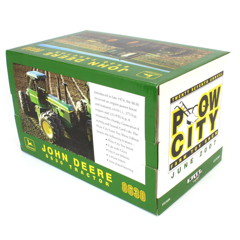 1/32 John Deere 8630 4WD Tractor with Duals by ERTL, 2007 27th Plow City Show Limited Edition