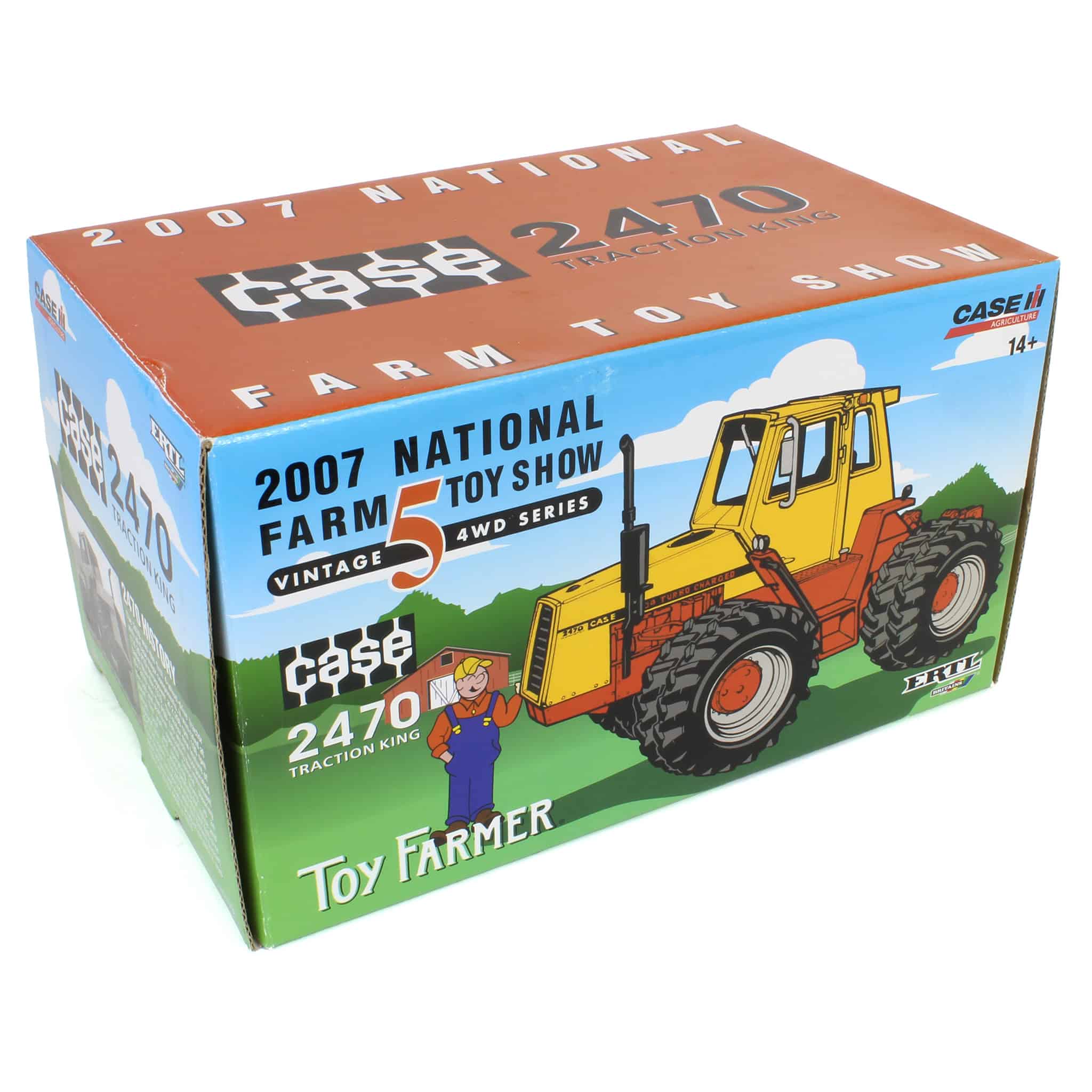 1/32 Case 2470 Crab Steer 4WD Tractor by ERTL, 2007 National Farm