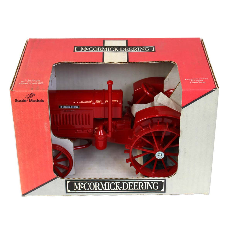 1/16 McCormick-Deering 22-36 HP IH Red Tractor with Steel Wheels by Scale Models