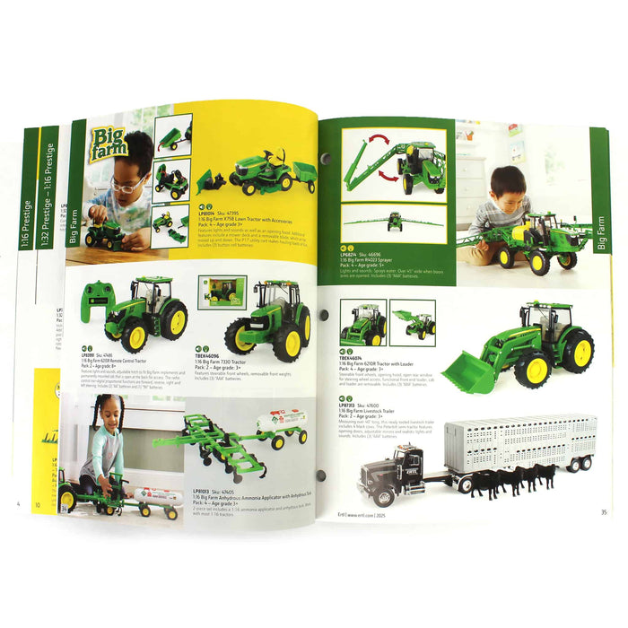 2025 ERTL John Deere Full Size Catalog