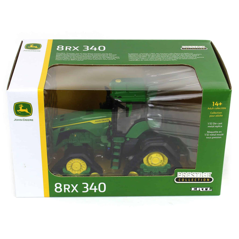 1/32 John Deere 8RX 340 Tractor with Tracks, ERTL Prestige Collection