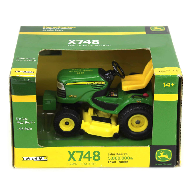 1/16 John Deere X748 5 Millionth Lawn & Garden Tractor by ERTL