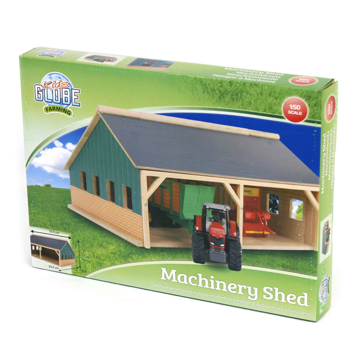 1/50 Kids Globe Wooden Farm Shed