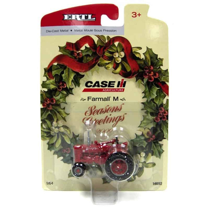 1/64 Holiday Snowy IH Farmall M by ERTL