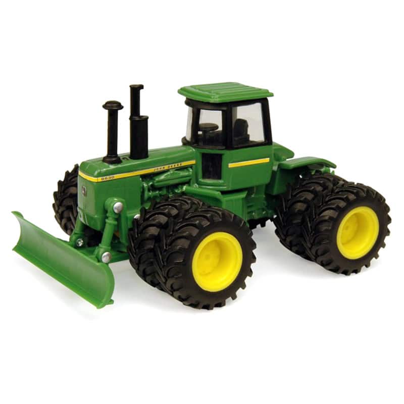 1/64 John Deere 8630 Tractor with Duals and Blade by ERTL