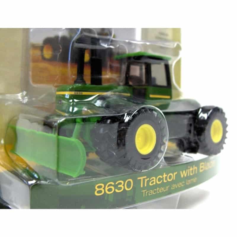 1/64 John Deere 8630 Tractor with Duals and Blade by ERTL