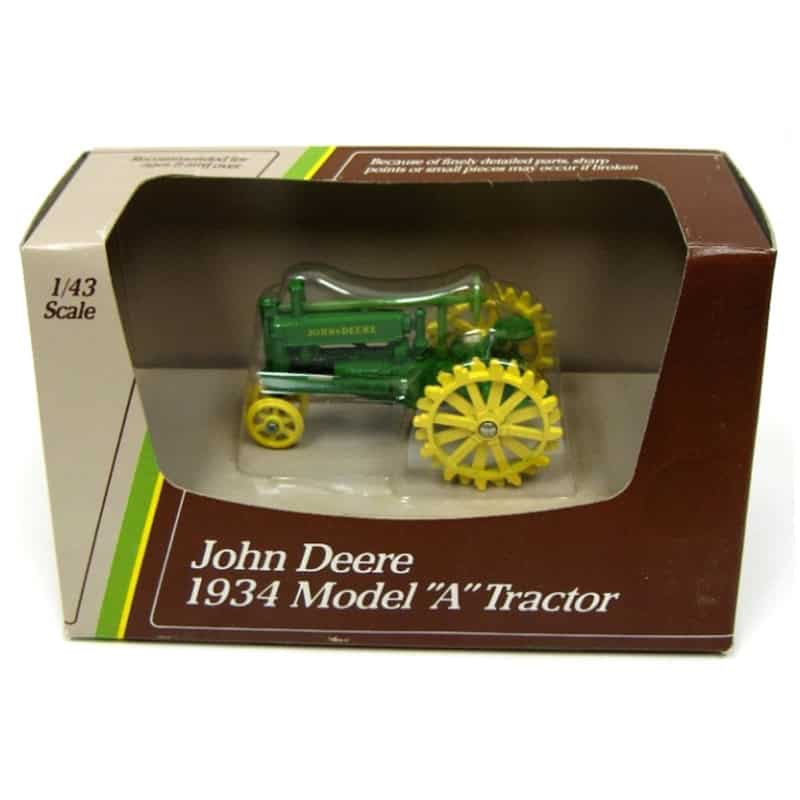 1/43 John Deere A Tractor with Steel Wheels by ERTL