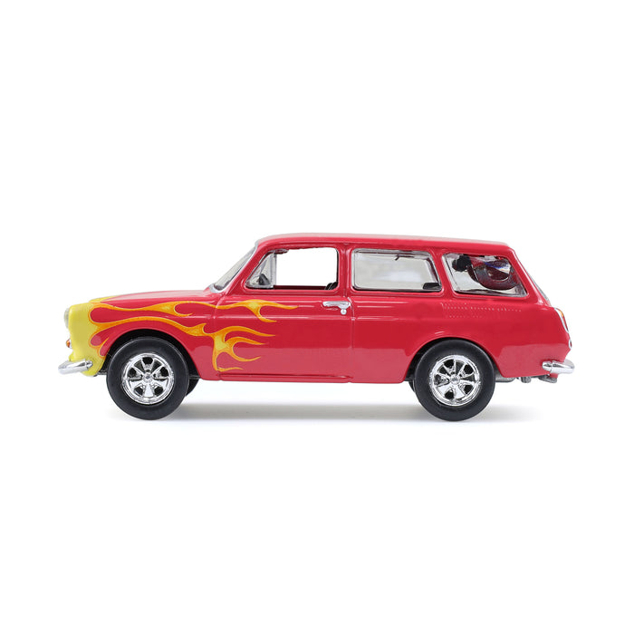 1/64 1963 Volkswagen Type 3 Panel Van, Flames, Club Vee-Dub Series 21