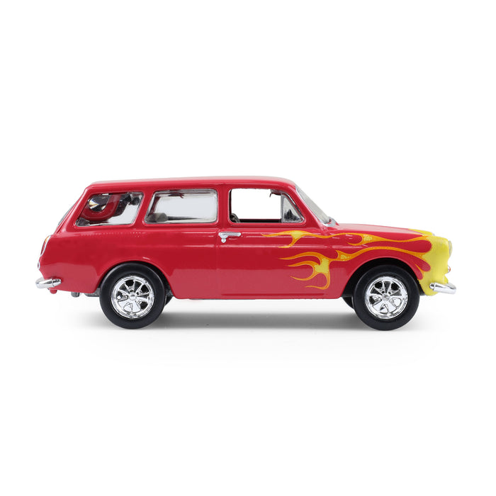 1/64 1963 Volkswagen Type 3 Panel Van, Flames, Club Vee-Dub Series 21