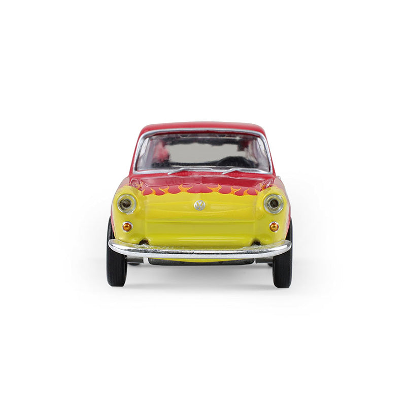 1/64 1963 Volkswagen Type 3 Panel Van, Flames, Club Vee-Dub Series
