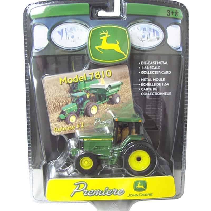 1/64 John Deere 7810 Tractor, ERTL Premiere Release #2
