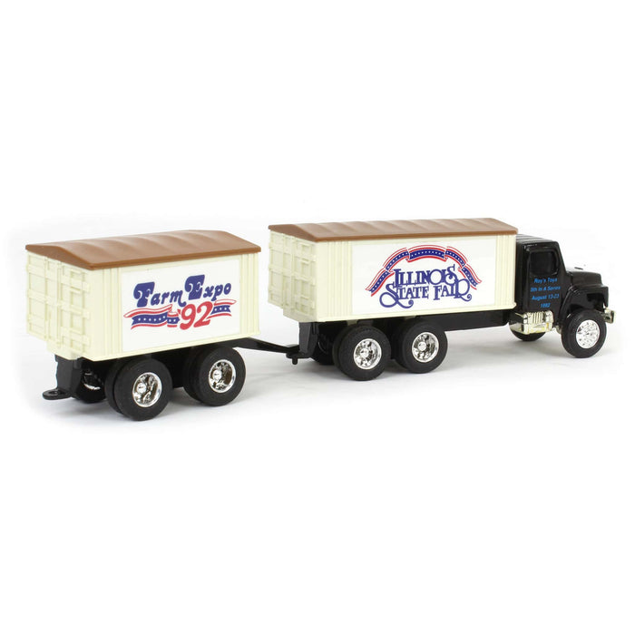 1/64 ERTL “Illinois State Fair Truck w/Pup” Roy’s Toys 1992 Special Edition