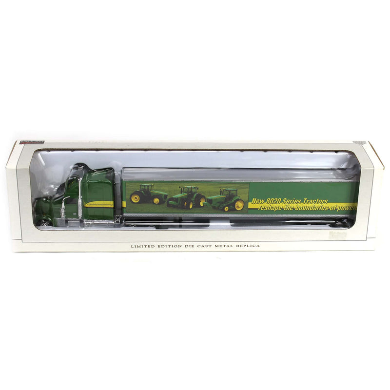 1/64 Freightliner Classic XL Semi Truck with John Deere 8020 Series Trailer by SpecCast