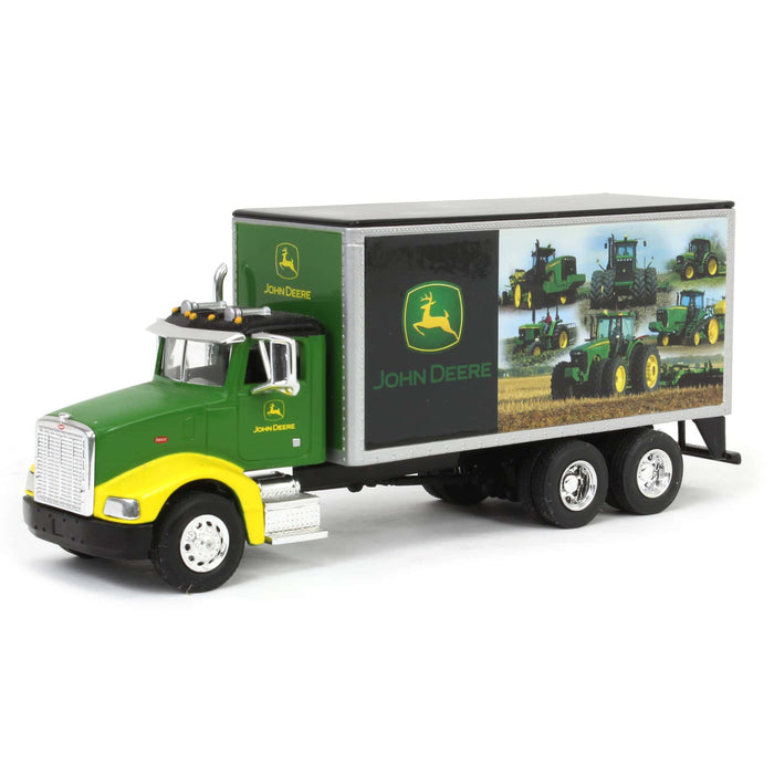 1/64 John Deere Peterbilt 385 Van Box Truck