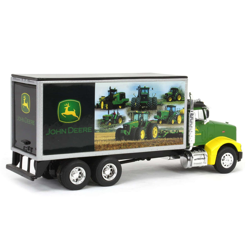 1/64 John Deere Peterbilt 385 Van Box Truck