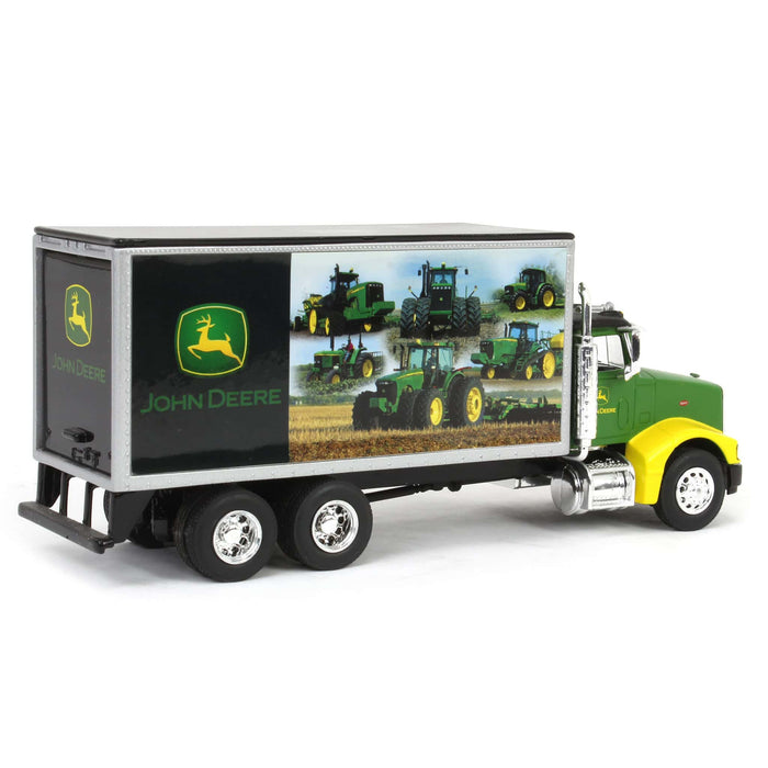 1/64 John Deere Peterbilt 385 Van Box Truck