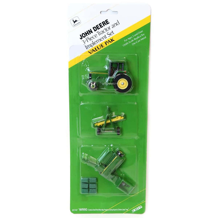 1/64 John Deere Hay Equipment 3 Piece Set