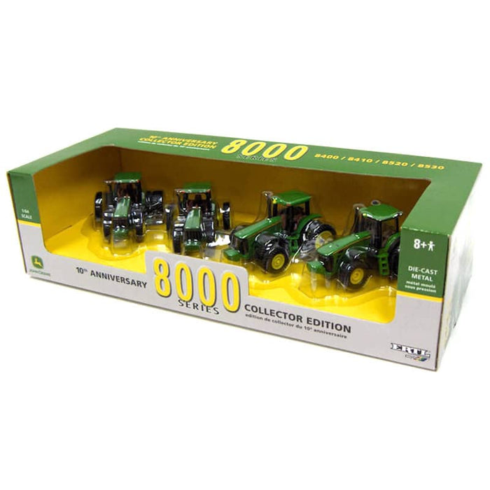 1/64 John Deere 8000 Series 4 Piece Set by ERTL