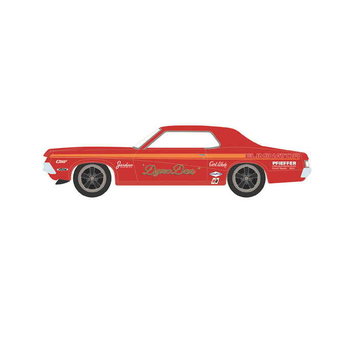 1/64 1969 Mercury Cougar Eliminator, Dyno Don, GreenLight Muscle Series 30