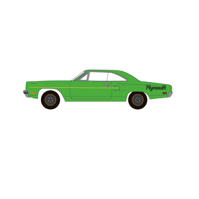 1/64 1970 Plymouth Road Runner, Green, GreenLight Muscle Series 30