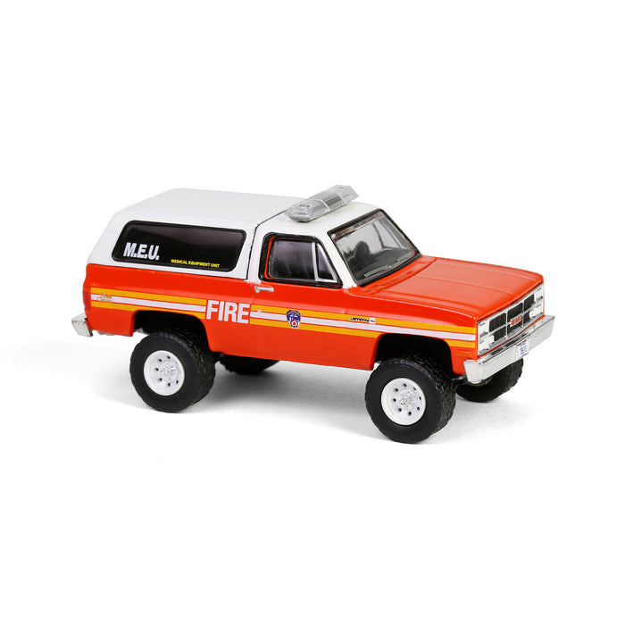 1/64 1987 GMC Jimmy, FDNY M.E.U., First Responders Series 2