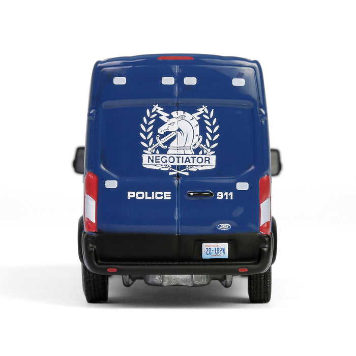 1/64 2020 Ford Transit LWB High Roof, Bellingham Crisis Negotiation Team, First Responders Series 2