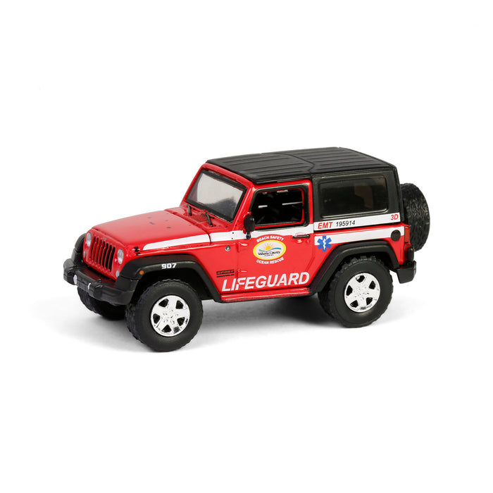 1/64 2011 Jeep Wrangler, Volusia County Florida Beach Safety Ocean Rescue Lifeguard/EMT, First Responders Series 2