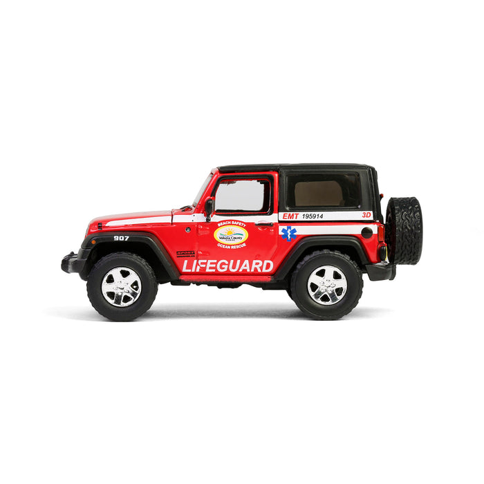 1/64 2011 Jeep Wrangler, Volusia County Florida Beach Safety Ocean Rescue Lifeguard/EMT, First Responders Series 2