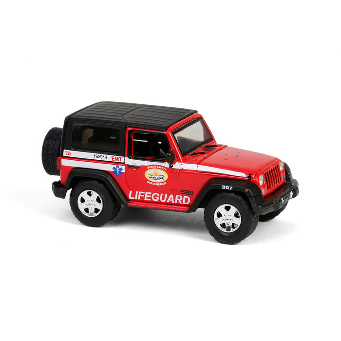 1/64 2011 Jeep Wrangler, Volusia County Florida Beach Safety Ocean Rescue Lifeguard/EMT, First Responders Series 2