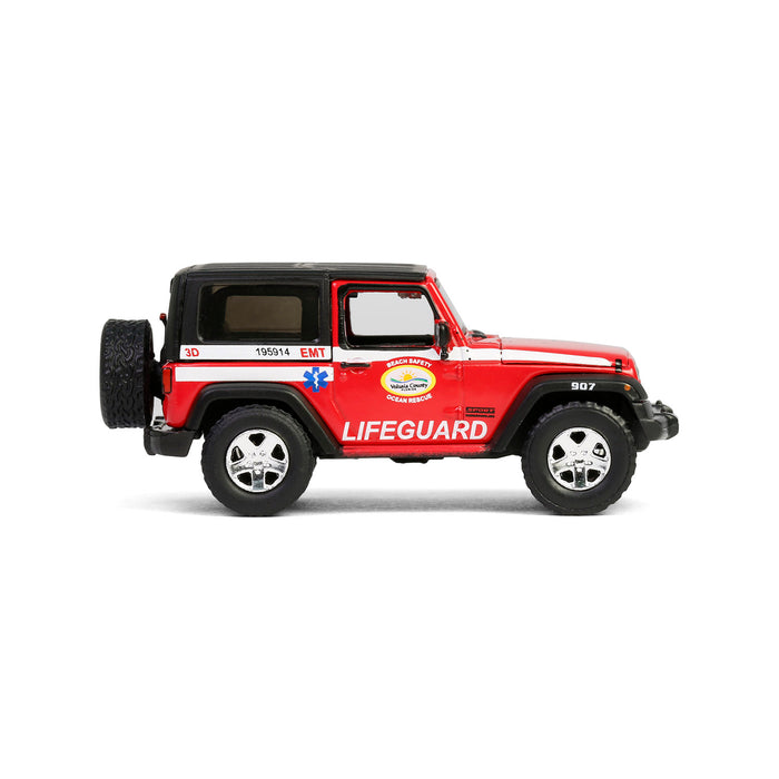 1/64 2011 Jeep Wrangler, Volusia County Florida Beach Safety Ocean Rescue Lifeguard/EMT, First Responders Series 2