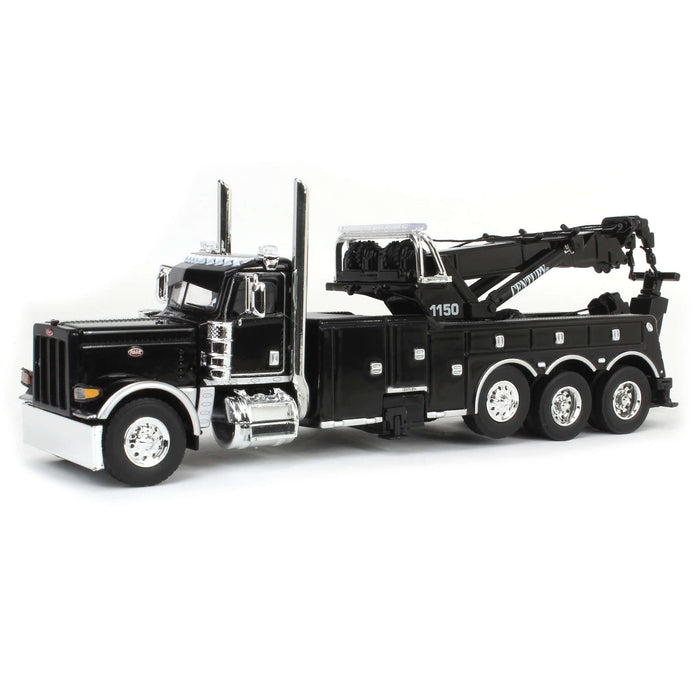 1/64 Black Peterbilt 389 with Century 1150 Rotator Wrecker, DCP by First Gear