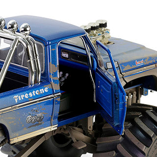 1/18 Kings of Crunch Bigfoot #1, 1974 Ford F-250 Monster Truck with 66-Inch Tires, Dirty Version
