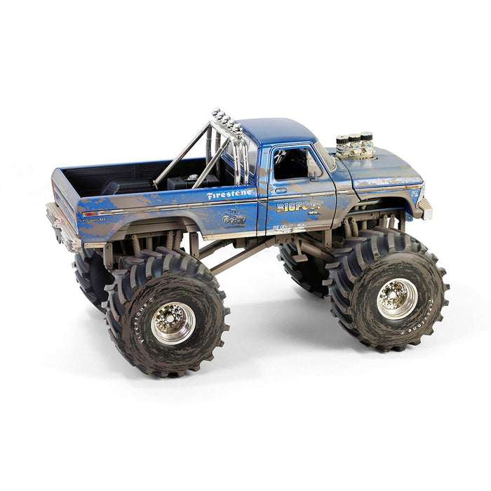 1/18 Kings of Crunch Bigfoot #1, 1974 Ford F-250 Monster Truck with 66-Inch Tires, Dirty Version