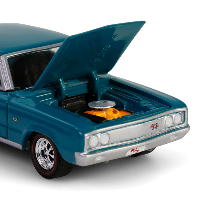 1/64 1967 Dodge Coronet R/T Hemi 60th Anniversary, Medium Turquoise, Anniversary Collection Series 17