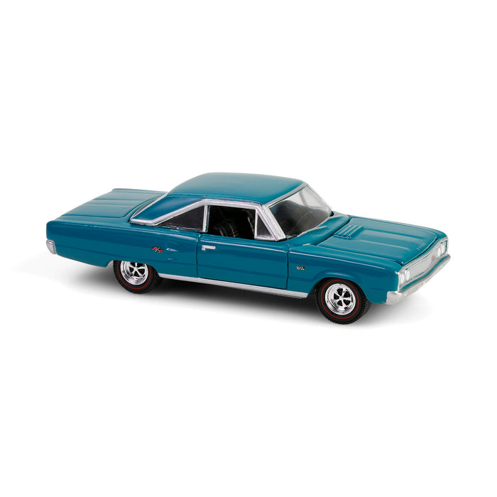 1/64 1967 Dodge Coronet R/T Hemi 60th Anniversary, Medium Turquoise, Anniversary Collection Series 17